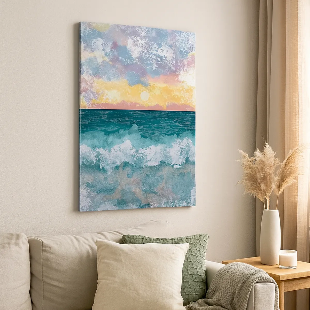 Obraz na plátně - Voda, světlo, vzduch - 50x70 cm