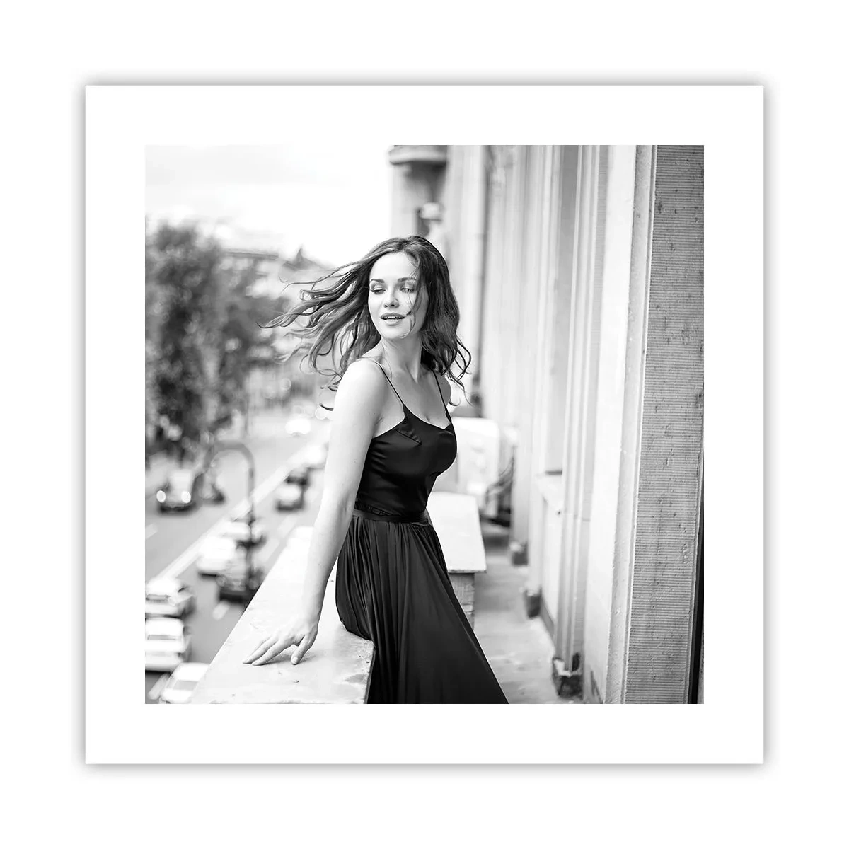 Plakát - Určitě Pařížanka - 40x40 cm