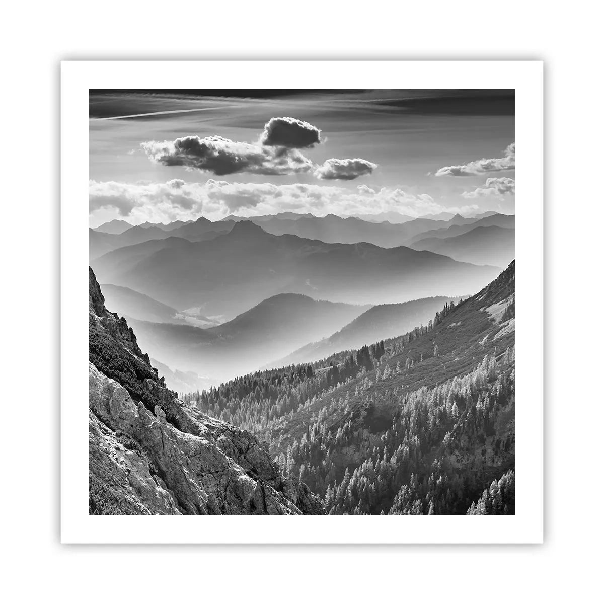 Plakát - Až k obzoru - 60x60 cm