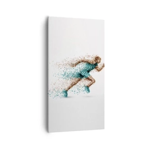 Obraz na plátně - Život je běh - 55x100 cm