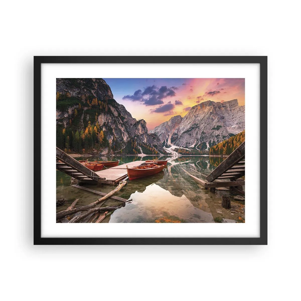 Plakát v černém rámu - Slib dne - 50x40 cm