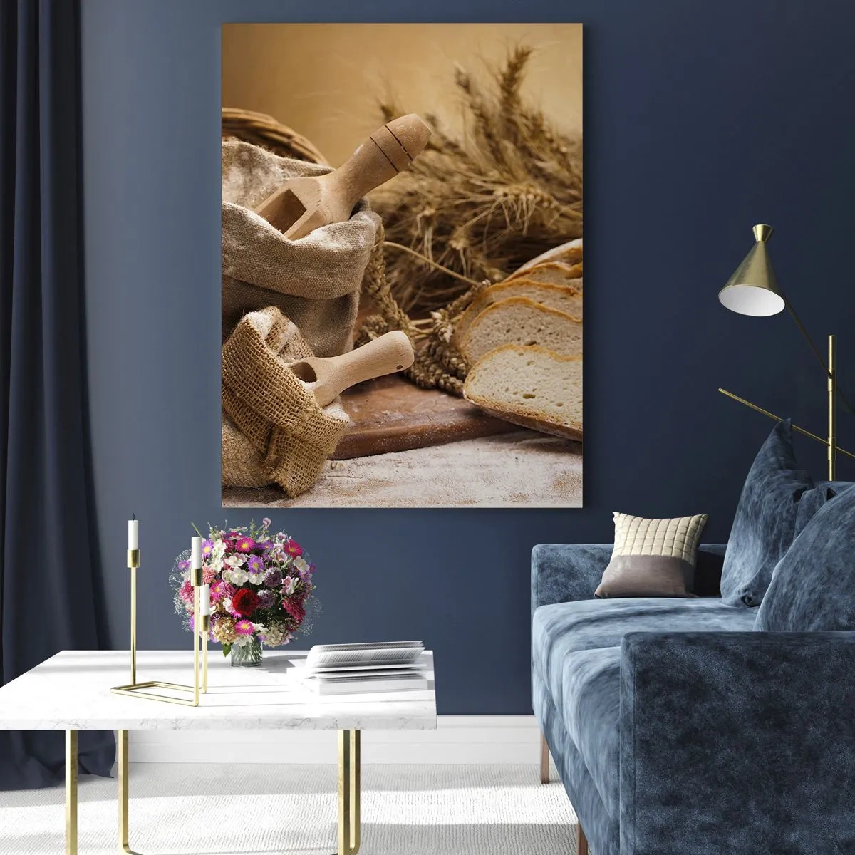 Obraz na skle - Jako utnout nožem - 80x120 cm