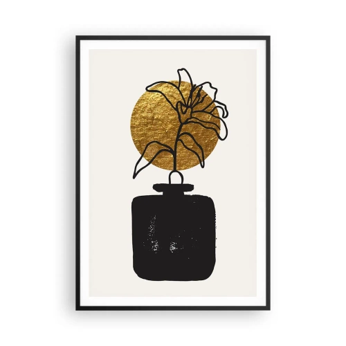 Plakát v černém rámu - Krása, která má cenu zlata - 70x100 cm