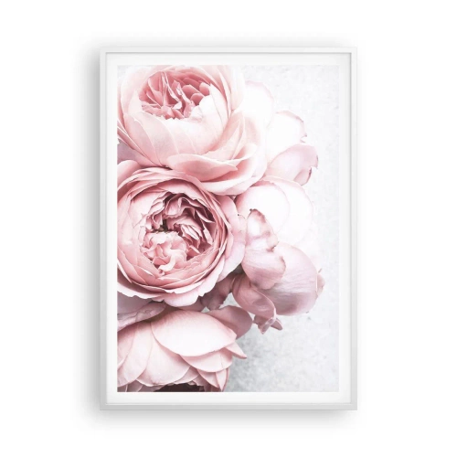 Plakát v bílém rámu - Pro romantiky - 70x100 cm