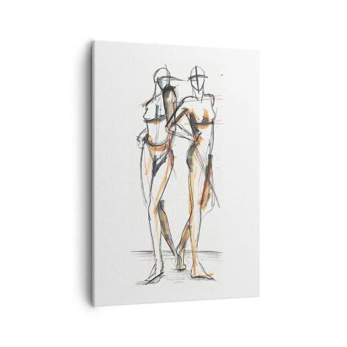 Obraz na plátně - Studie šarmu - 50x70 cm