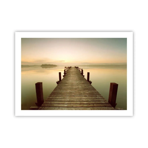 Plakát - Rozbřesk, svítání, světlo - 70x50 cm