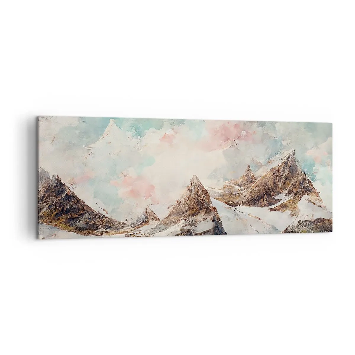 Obraz na plátně - Skalní čepele - 140x50 cm