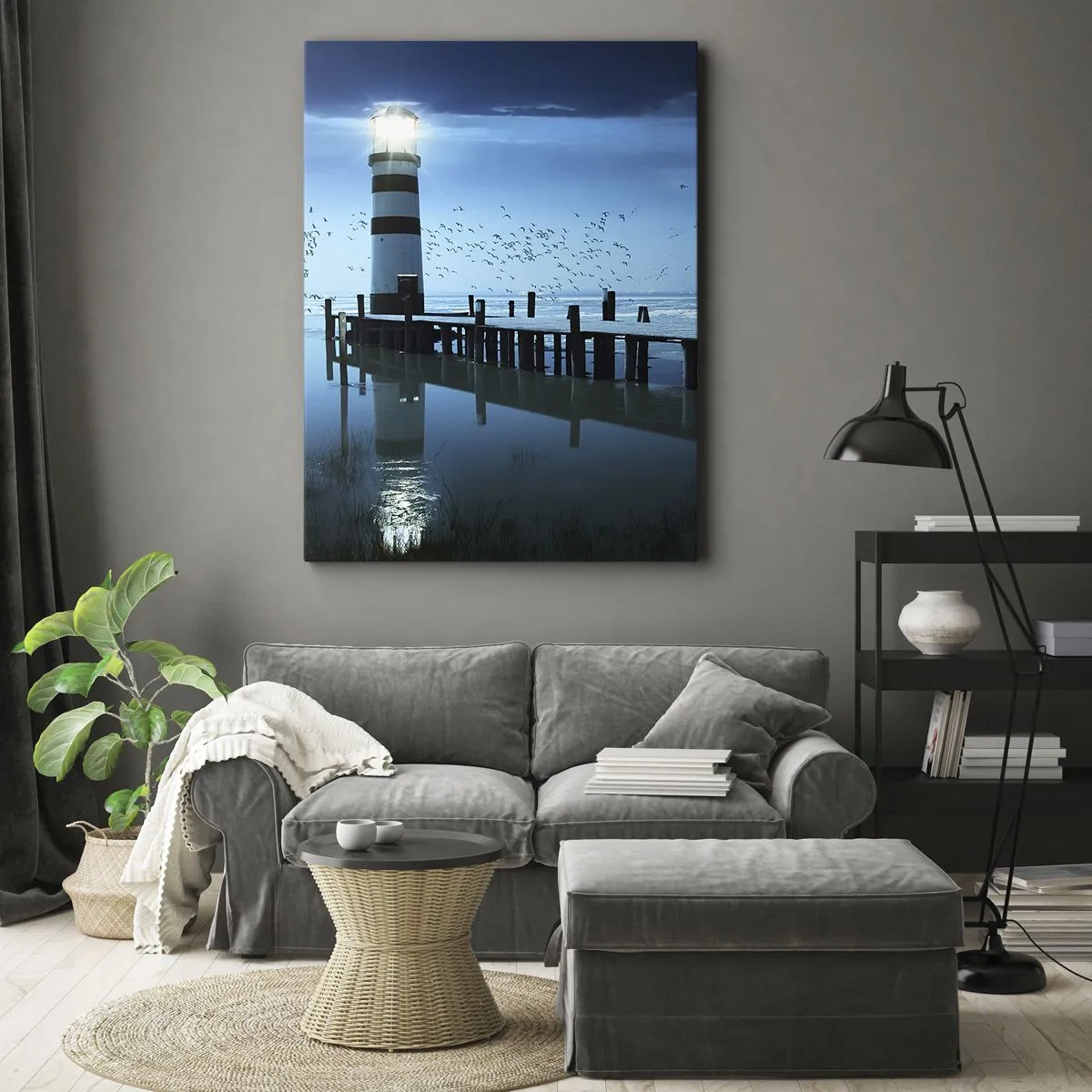 Obraz na plátně - A nebojíš se tmy - 50x70 cm