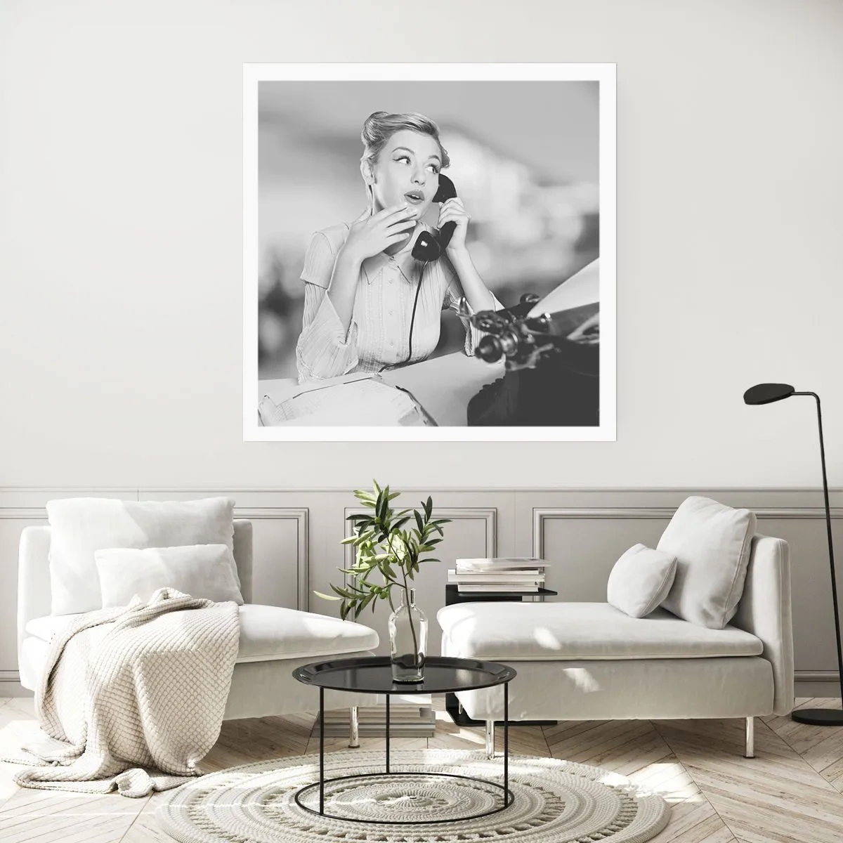 Plakát - Halo, tady jsou 50. léta. - 50x50 cm