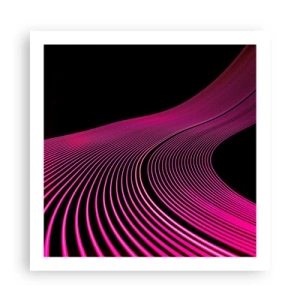 Plakát - Alej světla - 60x60 cm