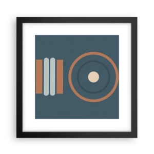 Plakát v černém rámu - Podstata věcí - 30x30 cm