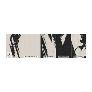 Vzor Fototapety Samolepicí Deluxe Sticker - Nezastavitelná hybnost - Minimalismus, Prázdný, Kus - 100x30 cm