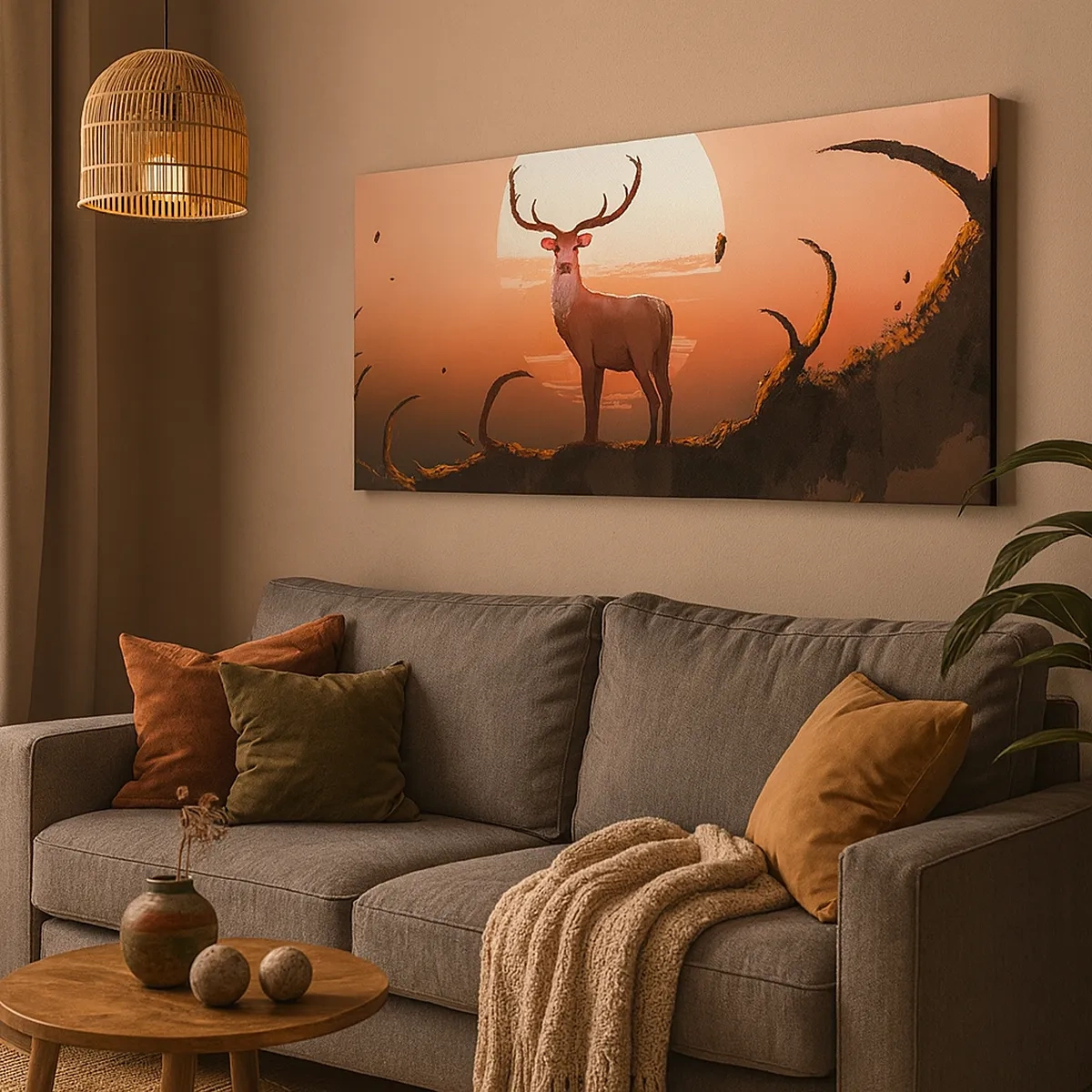 Obraz na plátně - Tato noc se nepodobá jiným - 30x30 cm