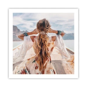 Plakát - Na cestě ke štěstí - 60x60 cm