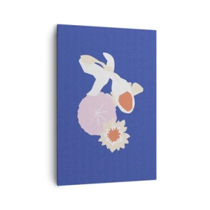 Obraz na plátně - Kompozice květů a poupat - 70x100 cm