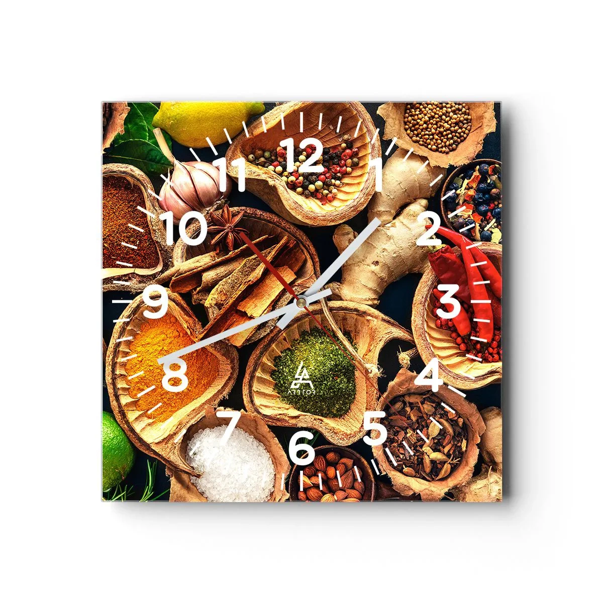 Nástěnné hodiny - Vezmi si, co chceš - 40x40 cm