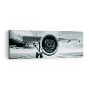 Obraz na plátně - Toto je síla! - 90x30 cm