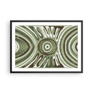 Plakát v černém rámu - Exploze emocí - 70x50 cm