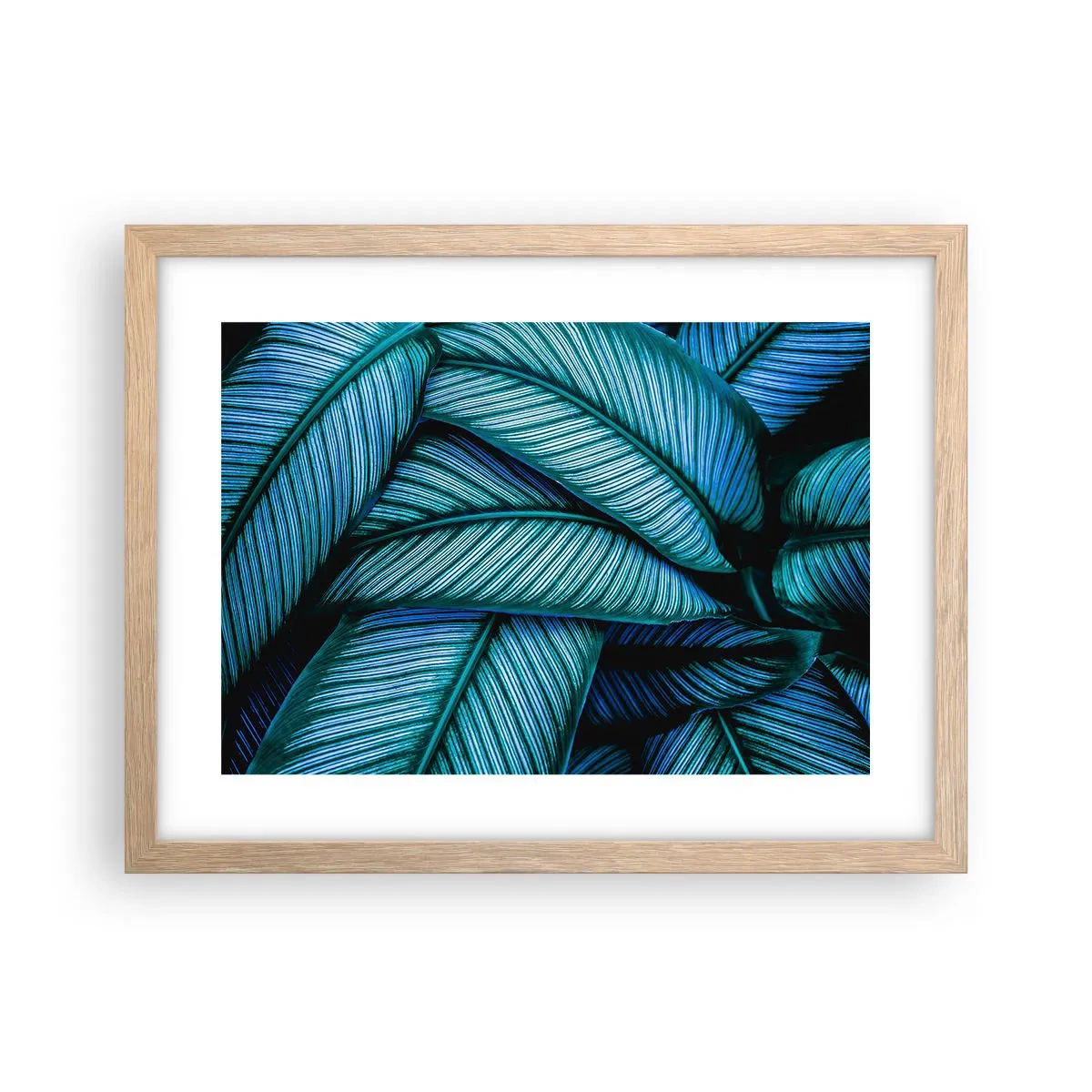 Plakát v rámu světlý dub - Čáry života - 40x30 cm