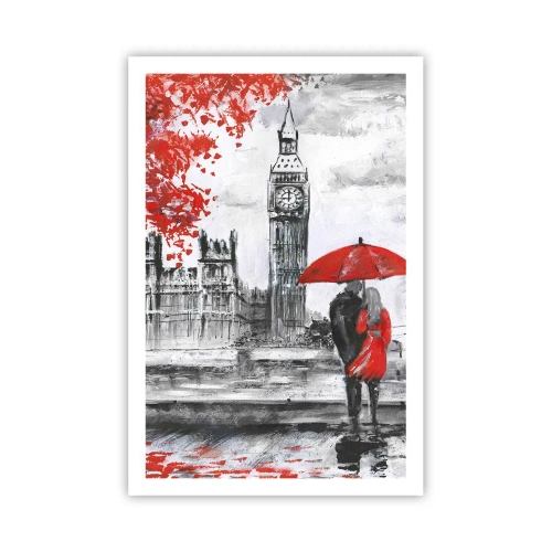 Plakát - Zamilování do Londýna - 61x91 cm
