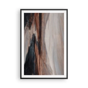 Plakát v černém rámu -  Klidné údolí - 61x91 cm