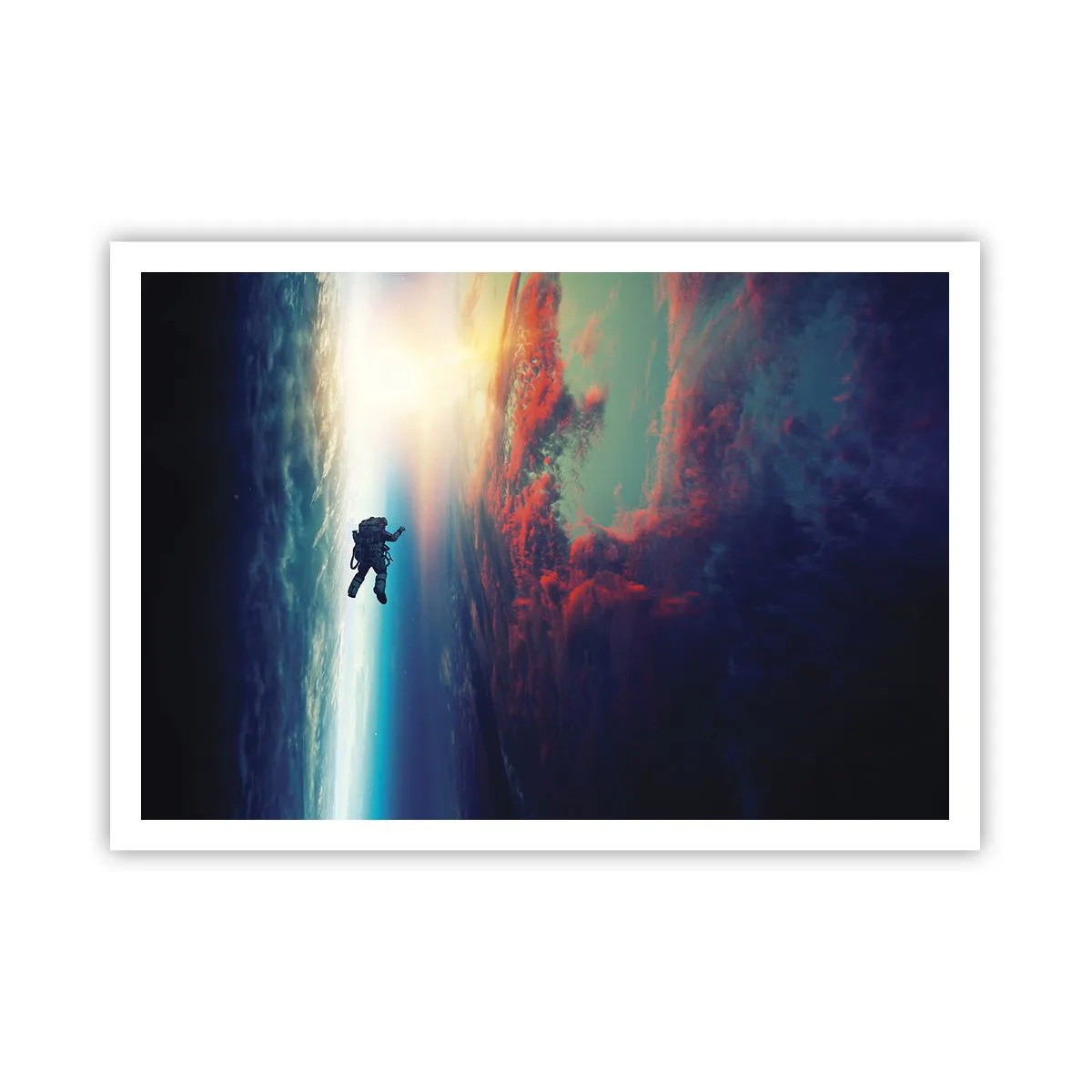 Plakát - Tváří v tvář vesmíru - 100x70 cm