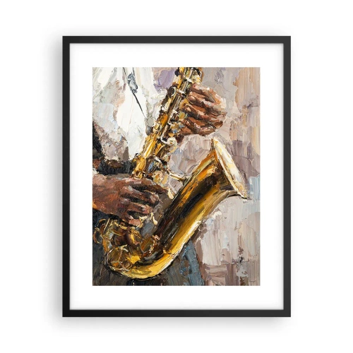 Plakát v černém rámu - Čas na sólovou hru - 40x50 cm