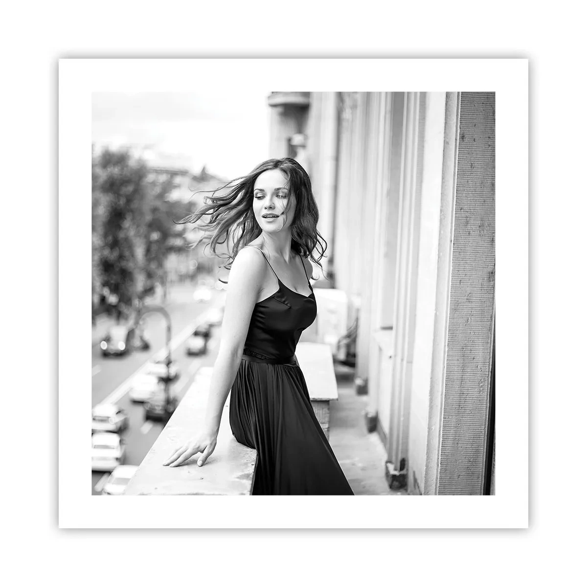 Plakát - Určitě Pařížanka - 50x50 cm