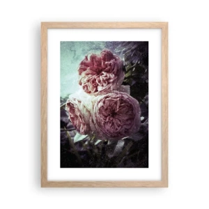 Plakát v rámu světlý dub - V romantické atmosféře - 30x40 cm