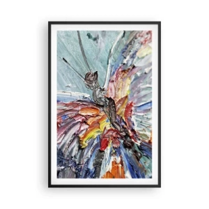 Plakát v černém rámu - Namalovaný přírodou - 61x91 cm