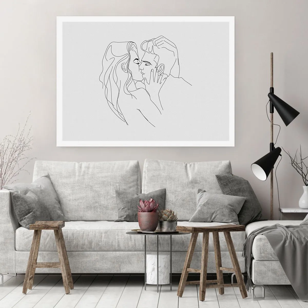 Plakát - Jedním tahem - 100x70 cm