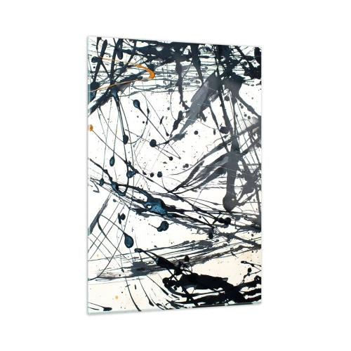 Obraz na skle - Se smyslem nebo bez smyslu? - 50x70 cm
