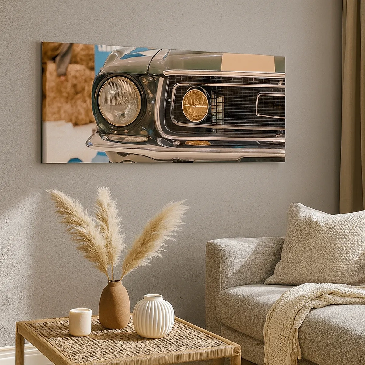 Obraz na plátně - Setkání s legendou - 30x30 cm