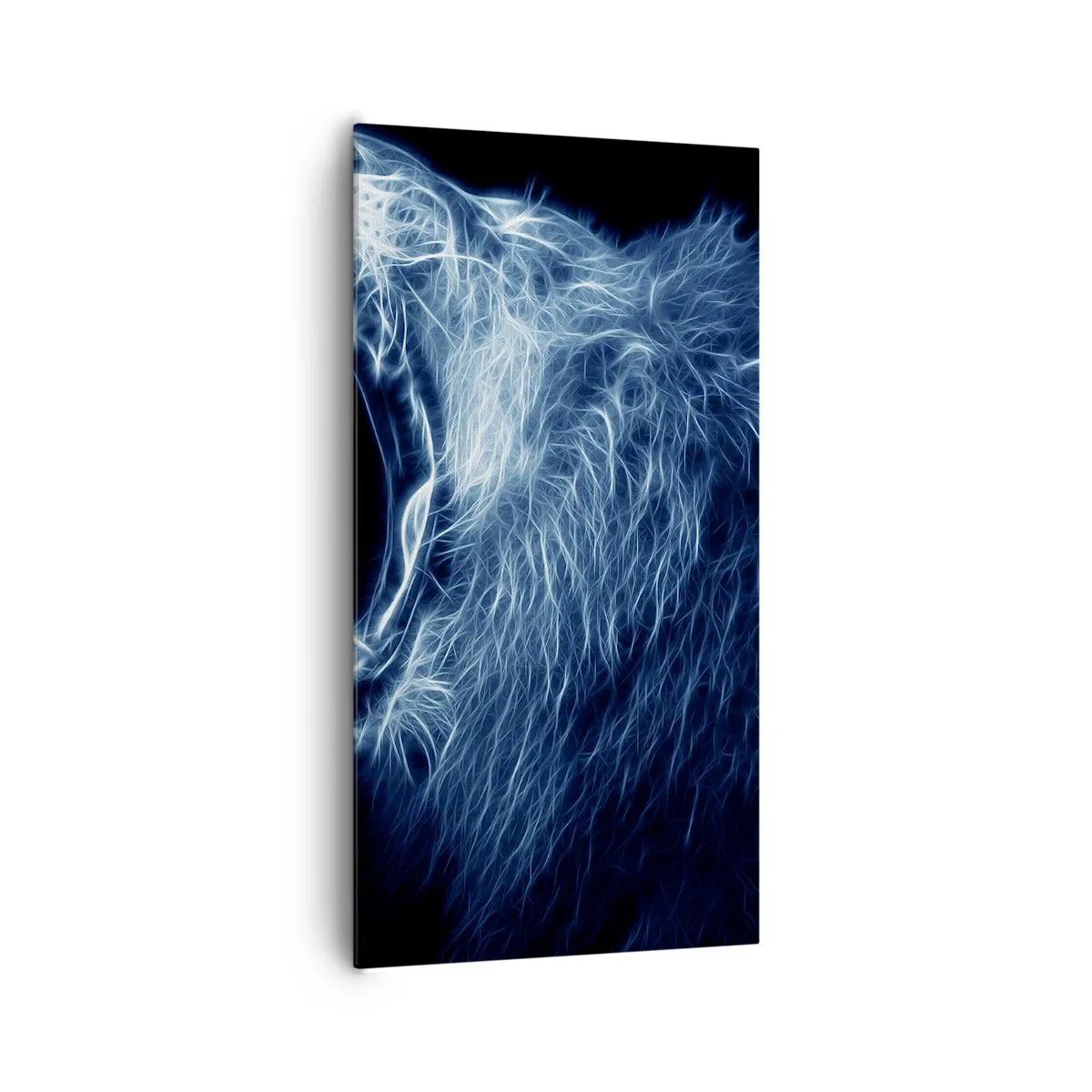 Obraz na plátně - Ohnivý hněv krále - 65x120 cm