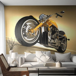 Fototapeta Premium Sand - Sen o síle a rychlosti - Motorka, Motor, Automobilový průmysl - 100x70 cm