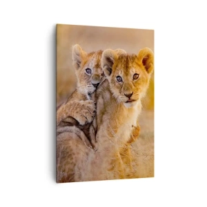 Obraz na plátně - Nevyrušovat! Hrajme si - 70x100 cm