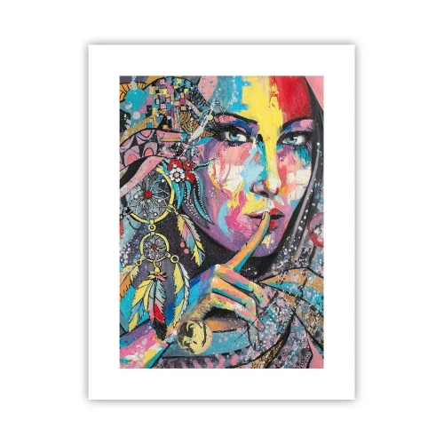 Plakát - Mlč, než pochopíš - 30x40 cm