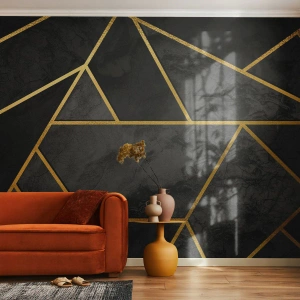 Fototapeta Premium Sand - Temnota a světlo - Abstrakce, Kus, Moderní vzor - 100x70 cm