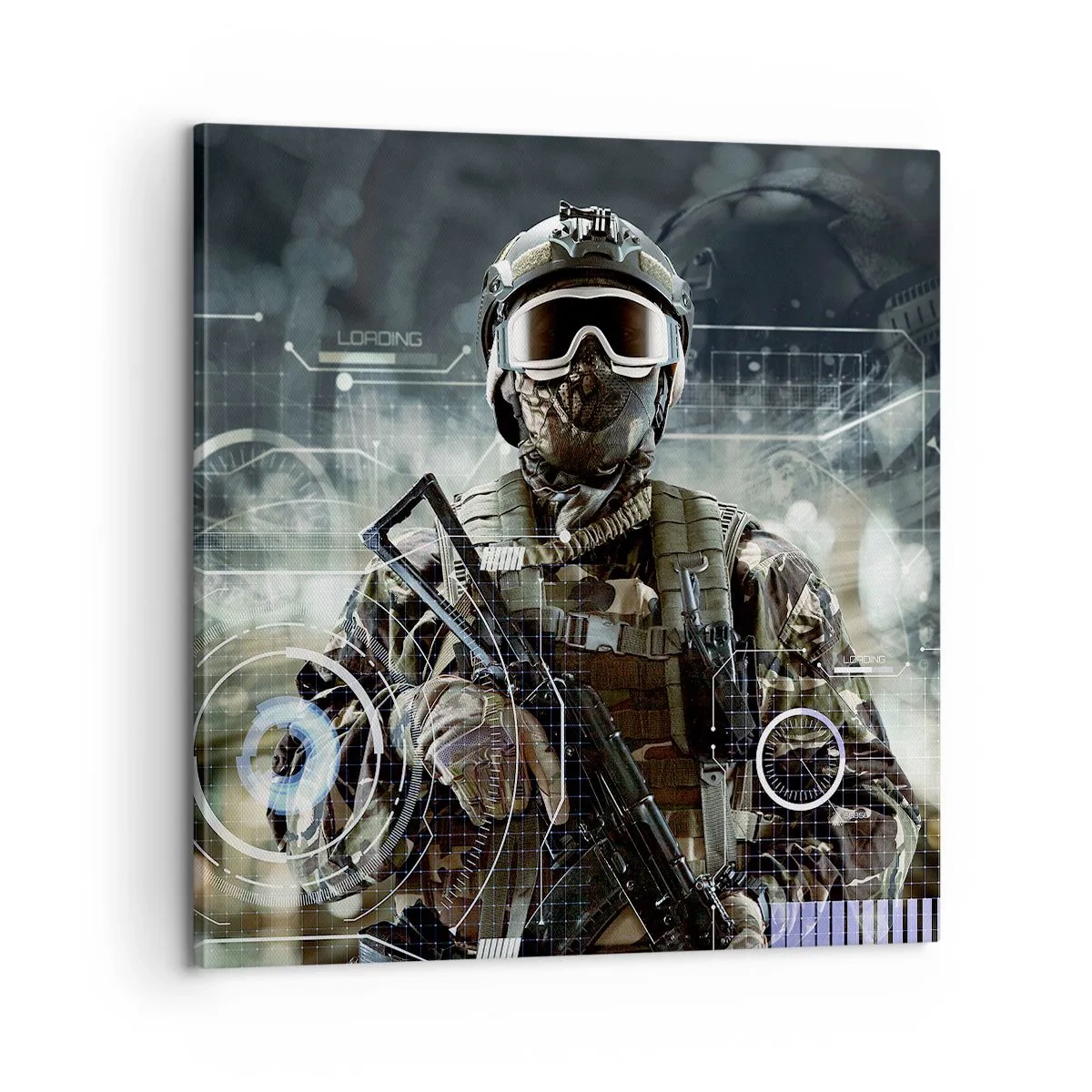 Obraz na plátně - Ještě větší síla - 60x60 cm