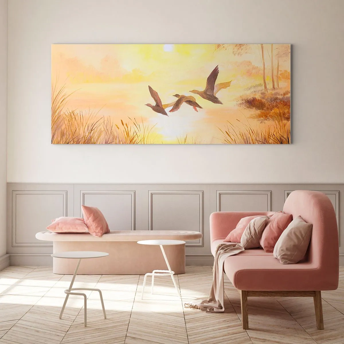 Obraz na skle - Začátek daleké cesty - 140x50 cm