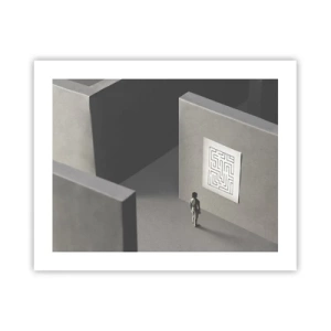 Plakát - Kde to ale jsem? - 50x40 cm