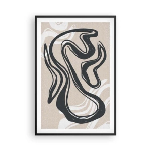 Plakát v černém rámu - Znásobená exprese - 61x91 cm