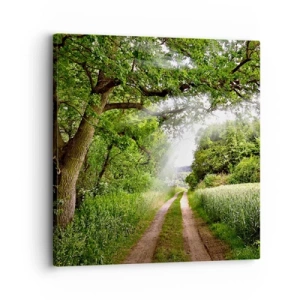 Obraz na plátně - Et in Arcadia ego - 30x30 cm