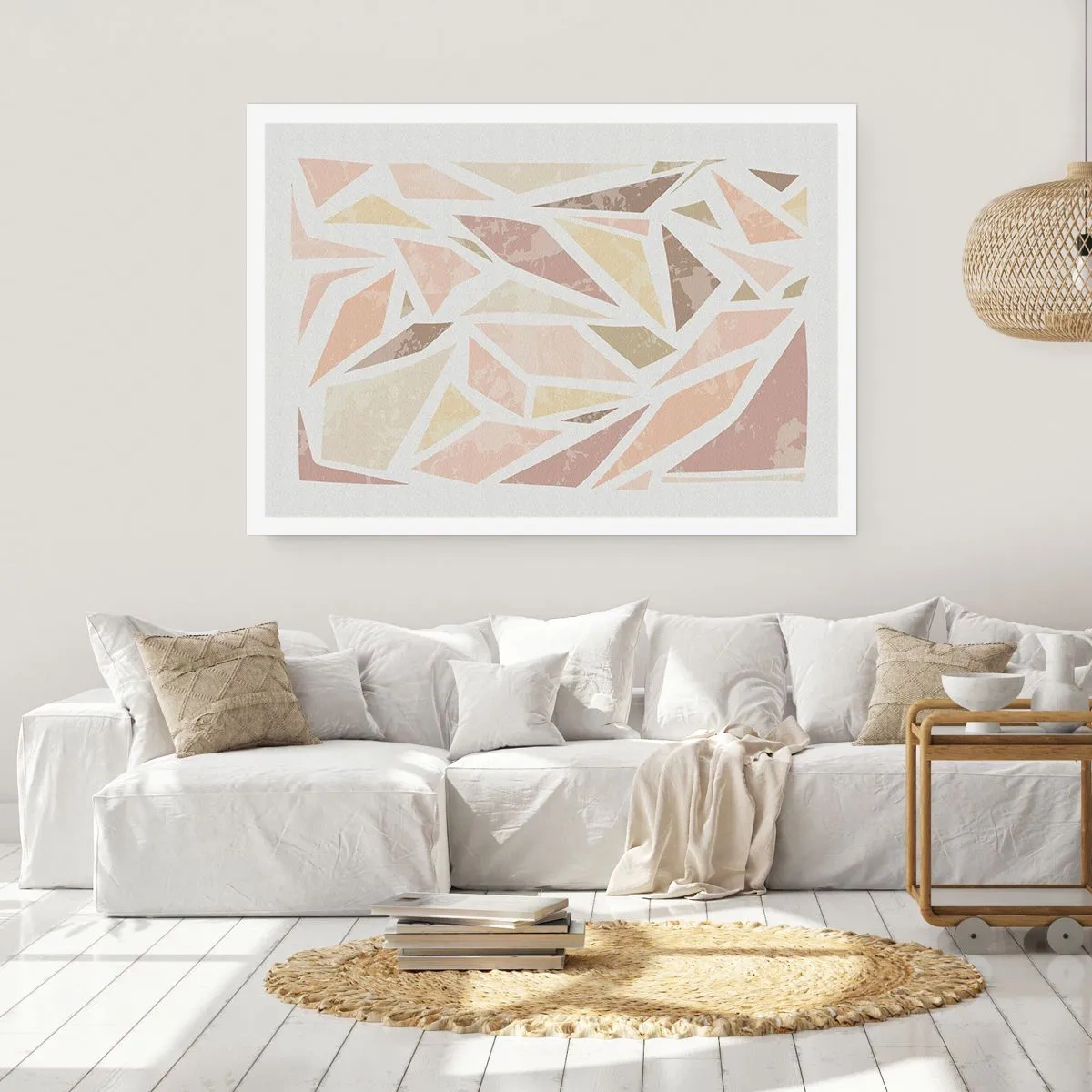 Plakát - Kompozice: vitráž - 100x70 cm