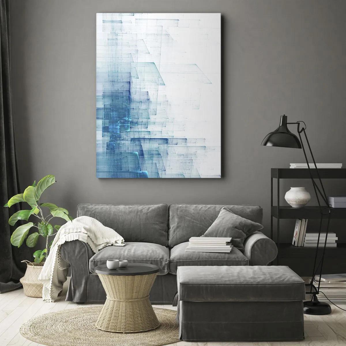 Obraz na plátně - Jak se stal prostor - 50x70 cm