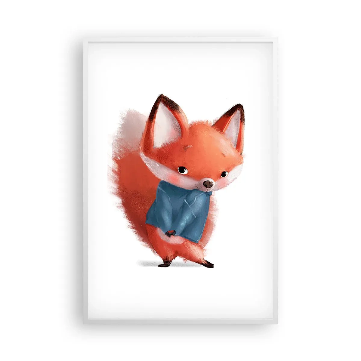 Plakát v bílém rámu - Sluší mi to? - 61x91 cm