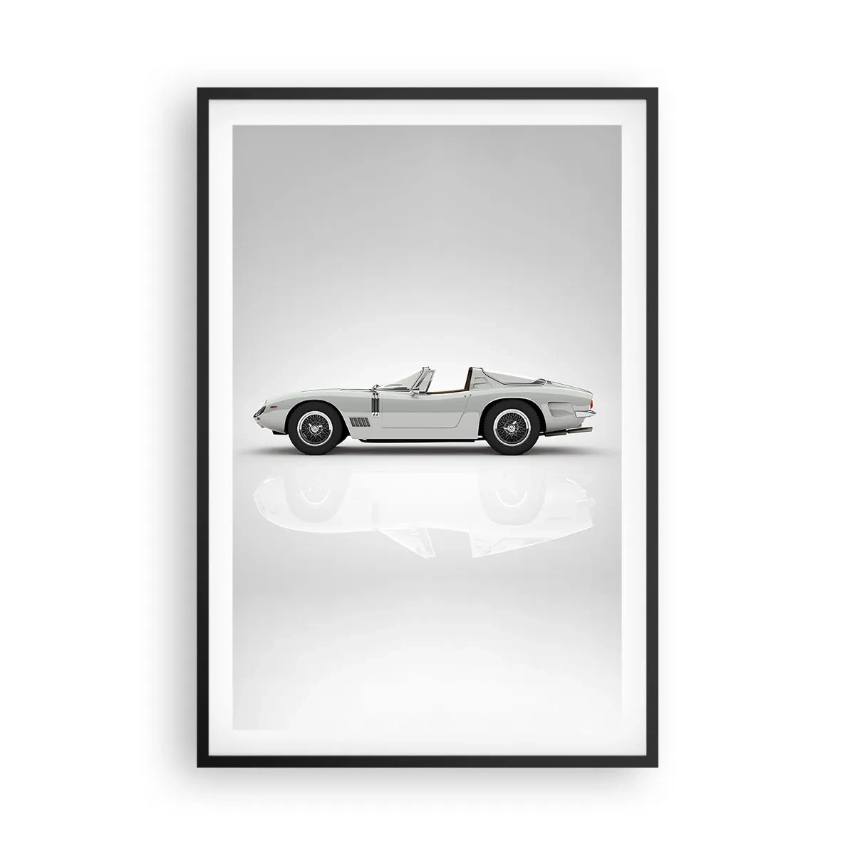 Plakát v černém rámu - Příslib zábavy - 61x91 cm