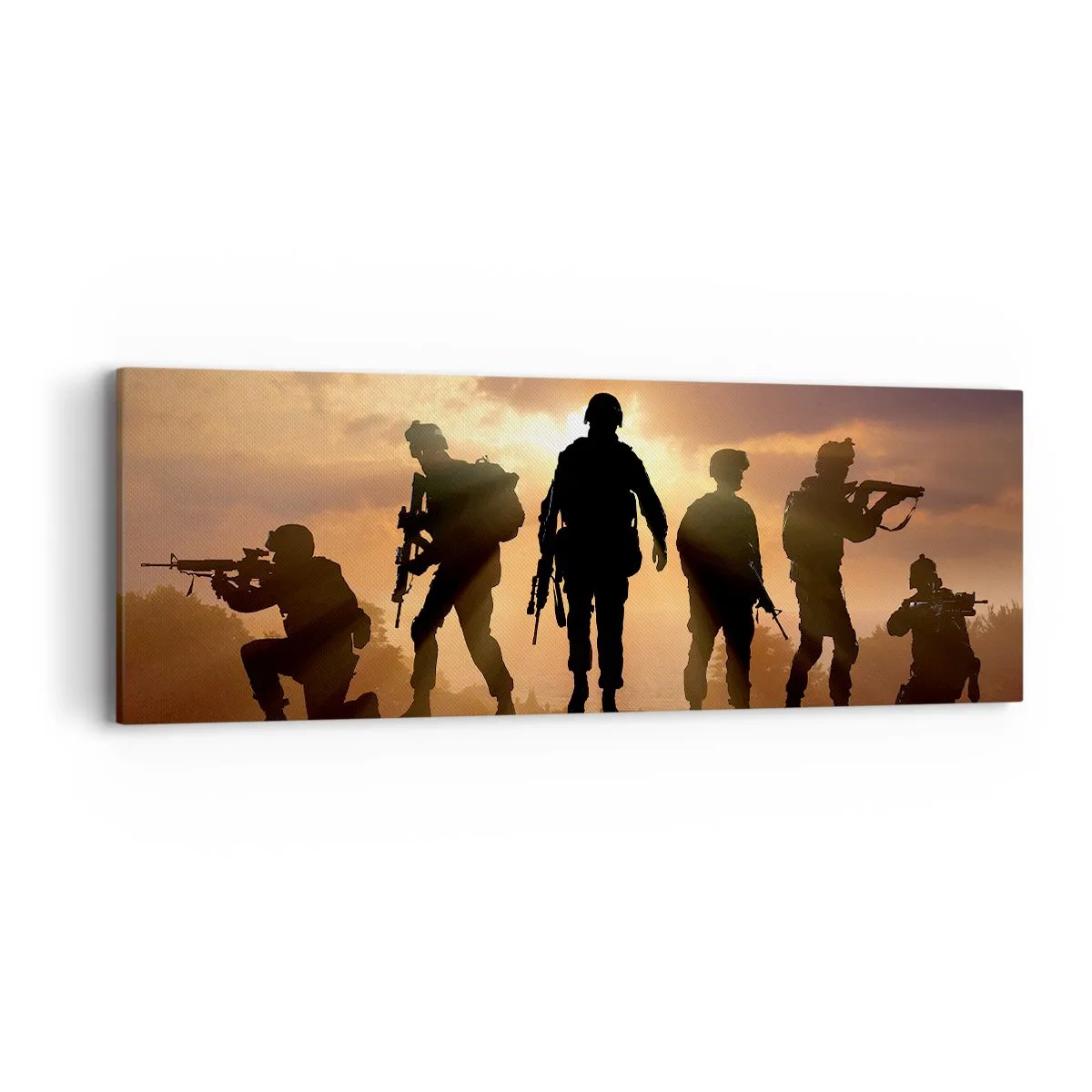 Obraz na plátně - Brothers in arms - 90x30 cm