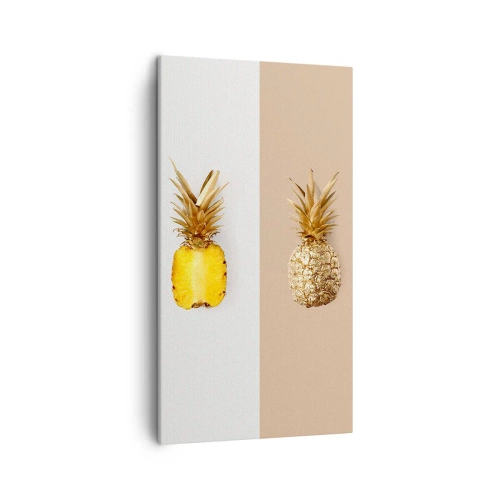Obraz na plátně - Ananas pro nás - 45x80 cm