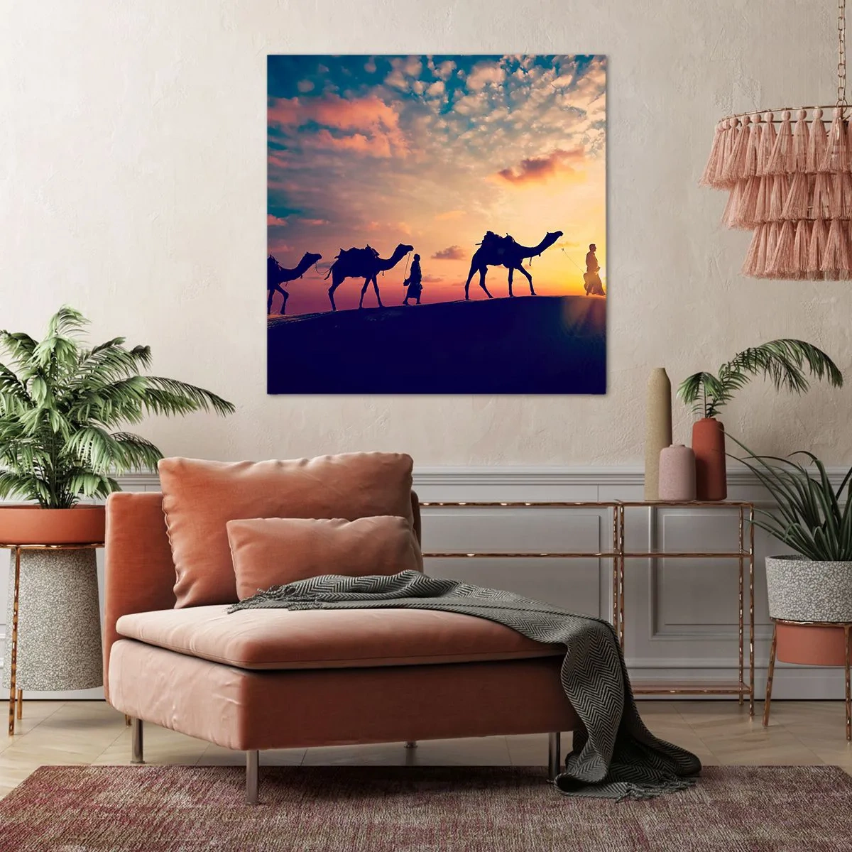 Obraz na plátně - Tajemný duch orientu - 40x40 cm